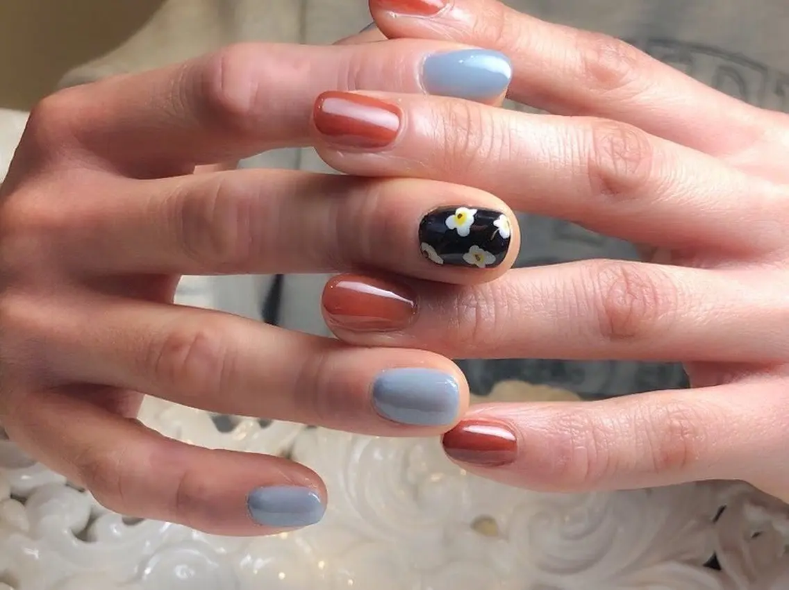 メンズ ネイル アートネイル ワンカラーネイル nail _anpのネイルデザイン