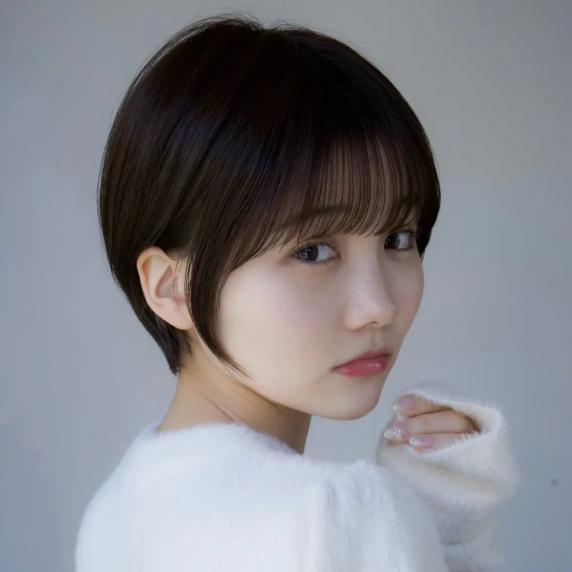 ショート 顔周りだけで垢抜ける レイヤー/小池 祐のヘアスタイル