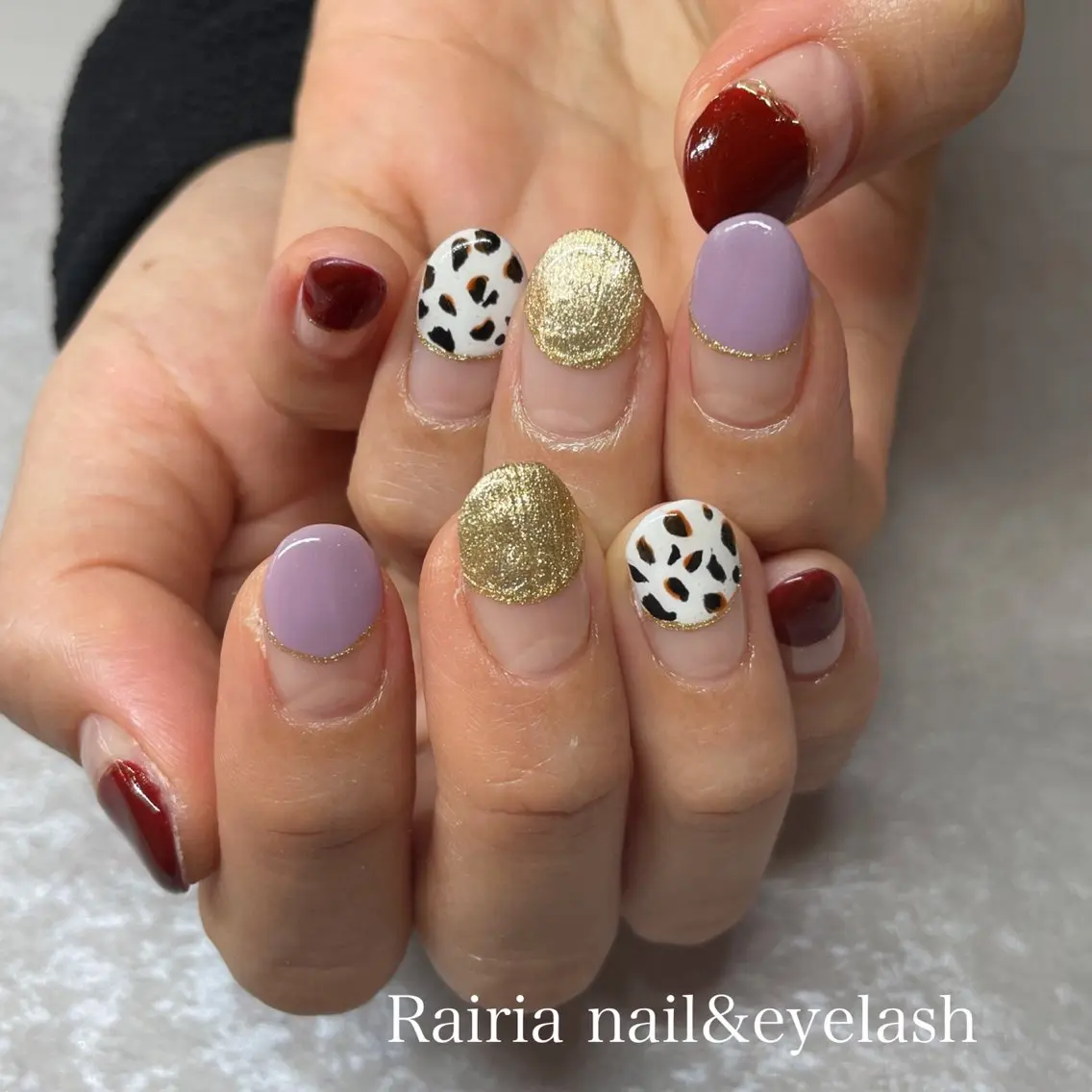 ネイル 持ち込み ハンドネイル Rairianail 小岩店のネイルデザイン