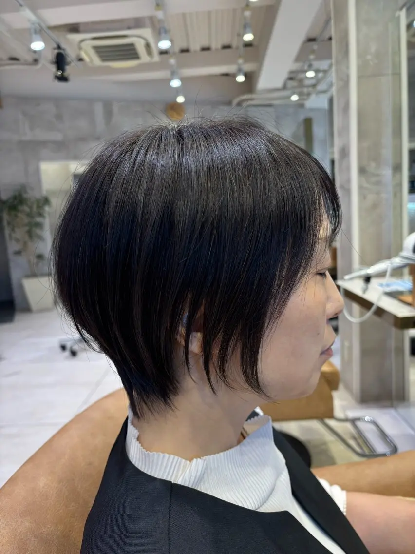 ショート カラー カット ヘアカラー トリートメント 【7月限定価格🌟】 ショート特化/荒砂のヘアスタイル
