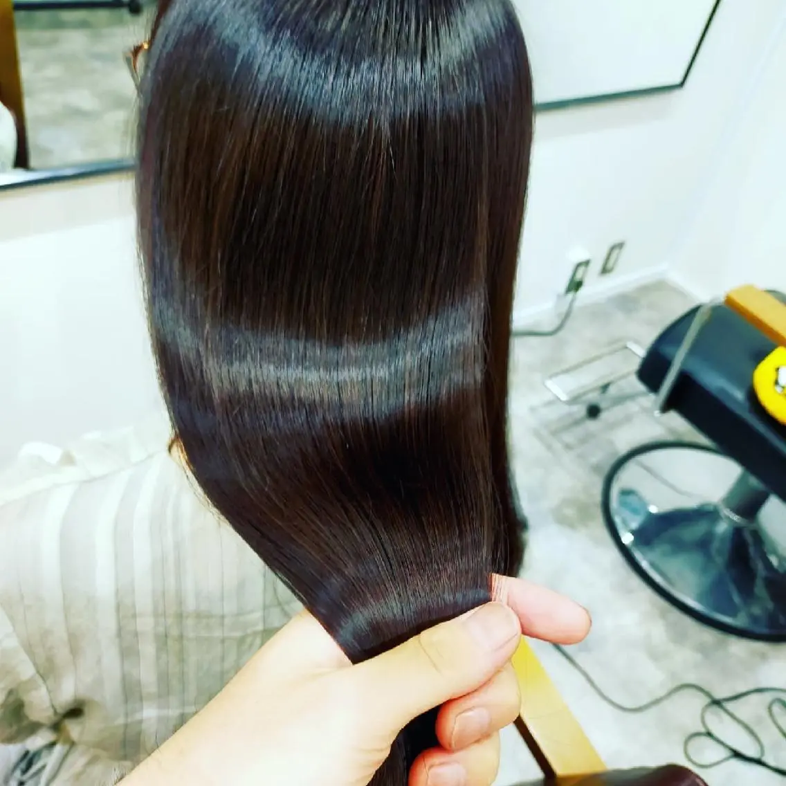 ロング キッズ カット トリートメント 水素トリートメント／ 髪質改善/ナカノメのヘアスタイル