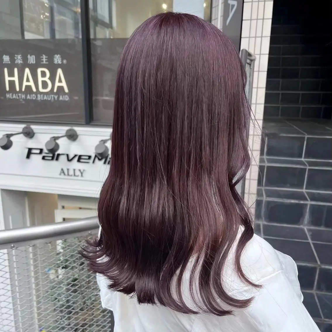 ロング カラー Parve Mix 森 美遥🩶のヘアスタイル