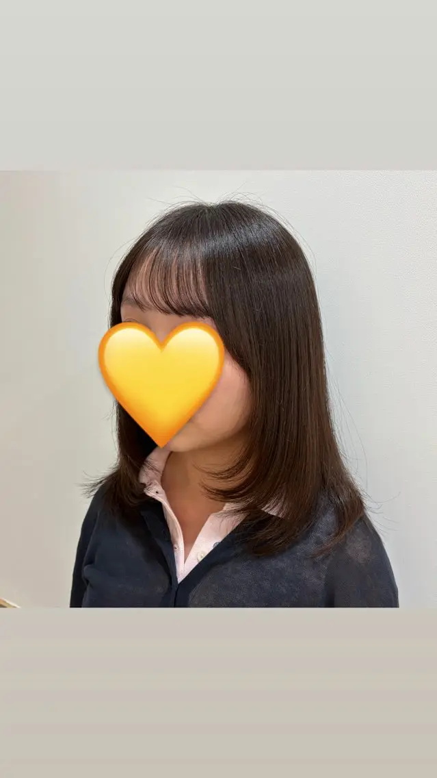 ミディアム ボブ レイヤーカット メンズパーマ/カット 杉山 愛のヘアスタイル