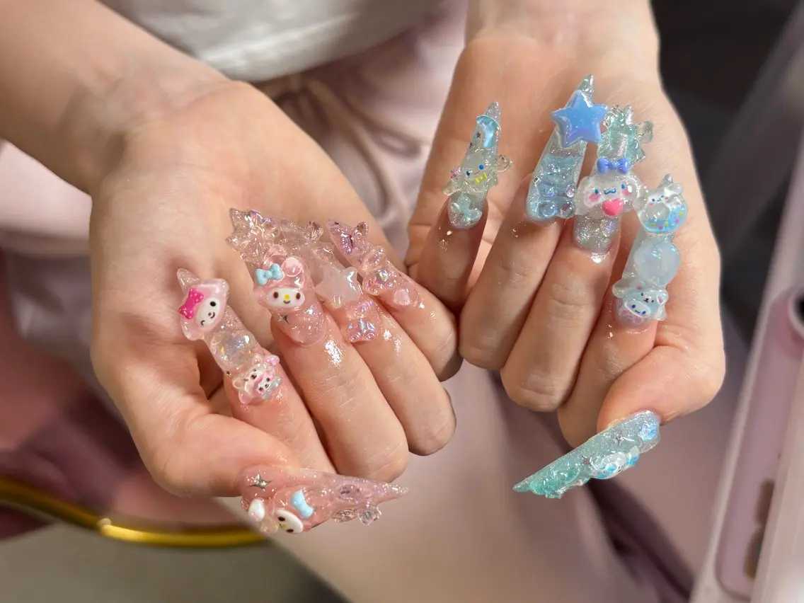 ネイル ハンドネイル 渋谷T&B ロング ネイル/ユキ🤎のネイルデザイン