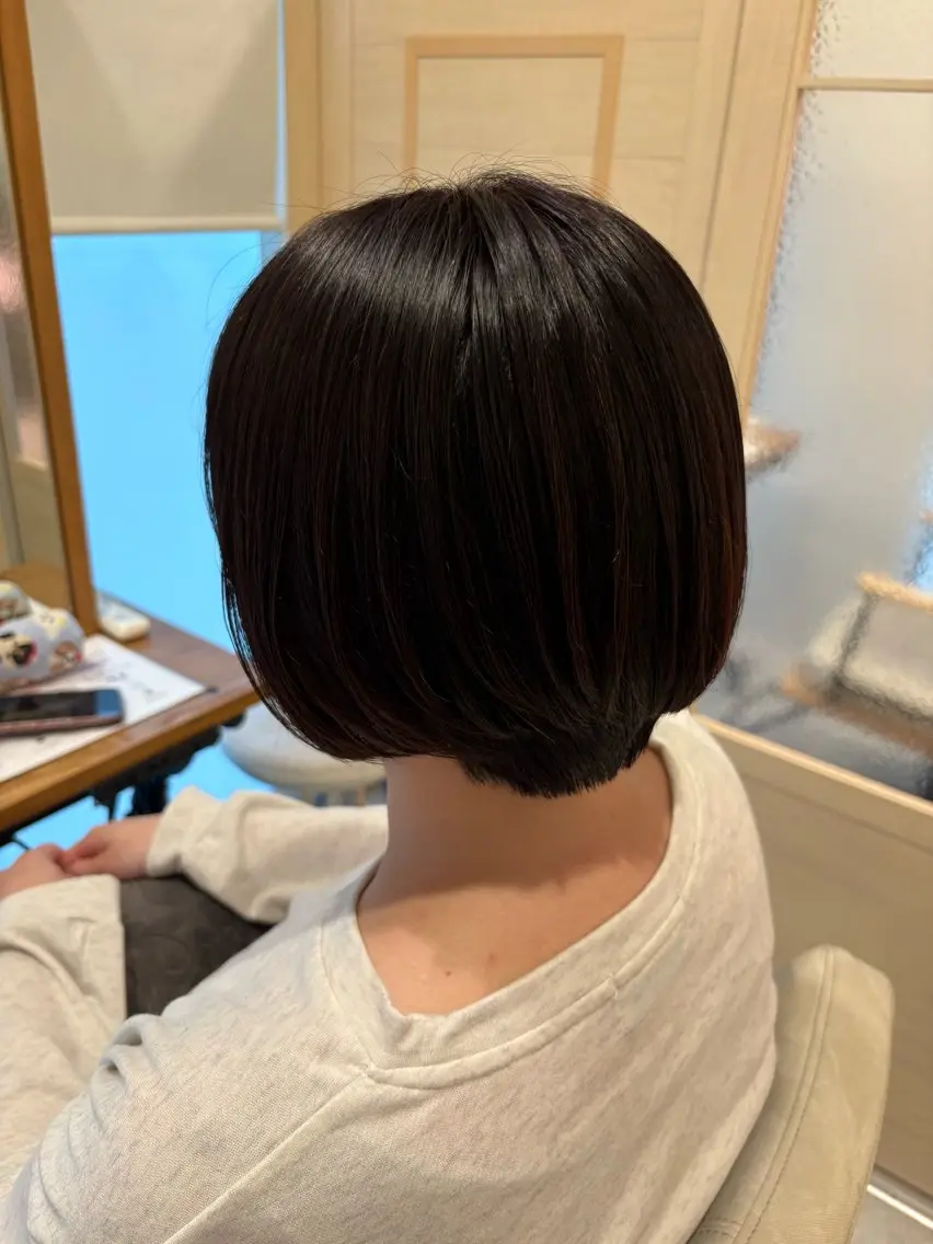 ショート カラー カット ヘアカラー マコ ✿︎のヘアスタイル
