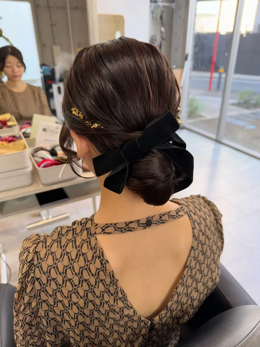 ヘアアレンジ はやしほのか| ヘアセット×カラーのヘアスタイル