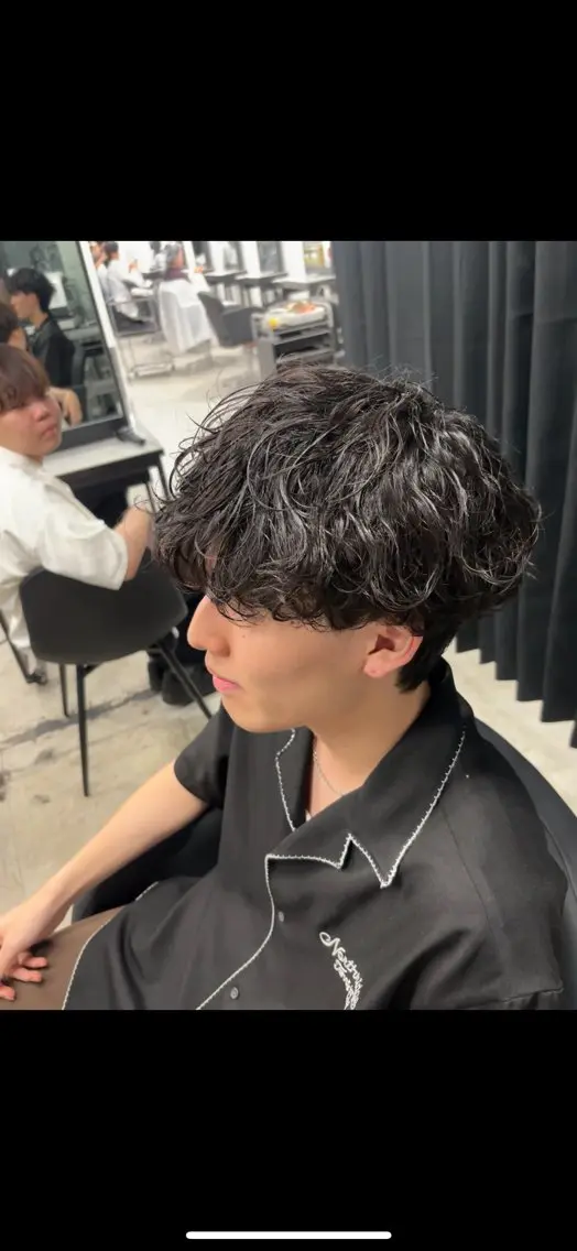 パーマ メンズ 福岡美容室【pia】 タイヘイのヘアスタイル