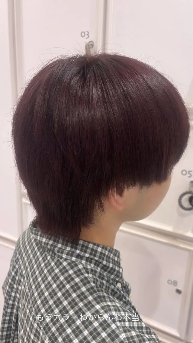 カラー メンズ ヘアカラー メンズカット／パーマ ／女性モデル募集中のヘアスタイル