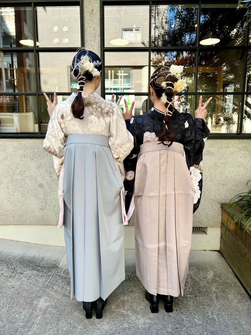 【着付け講師資格取得】卒業式🌸袴 着付けのみ（早朝、setは別途料金、別スタッフ）の写真