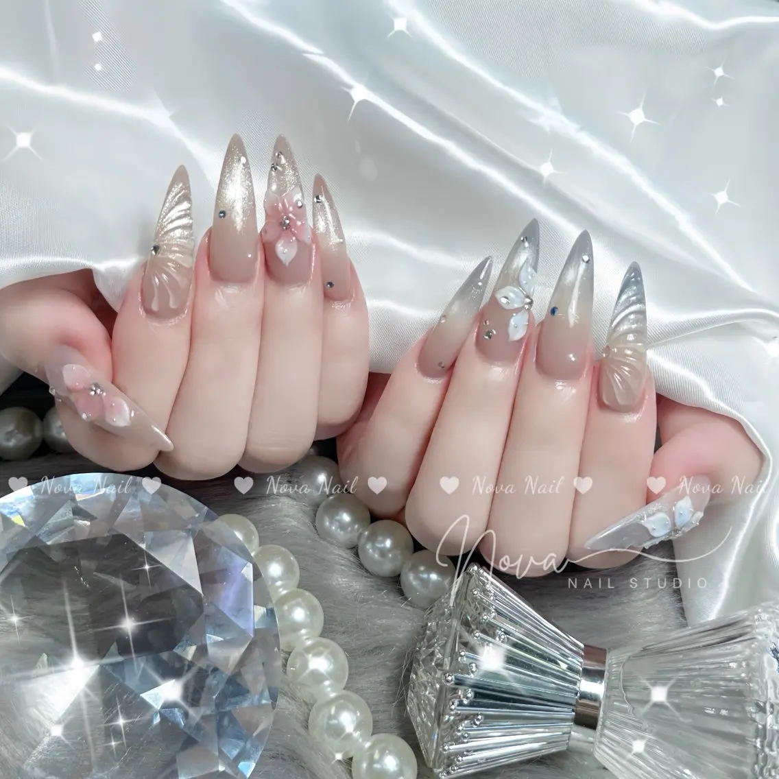 ネイル ハンドネイル ハンドケア Kitty Nail Novaのネイルデザイン