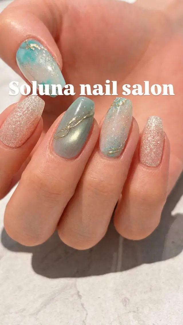 ネイル ドット soluna なつみのネイルデザイン
