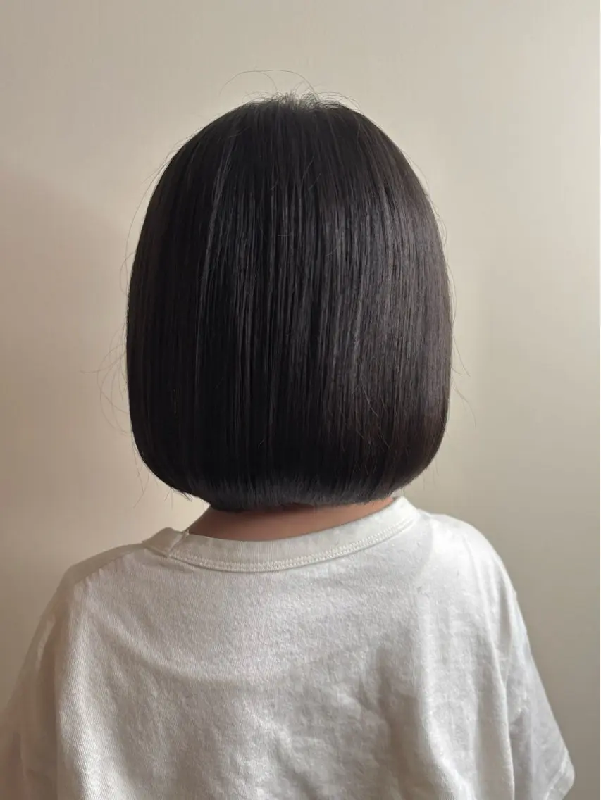 キッズ 福井 伶菜のヘアスタイル