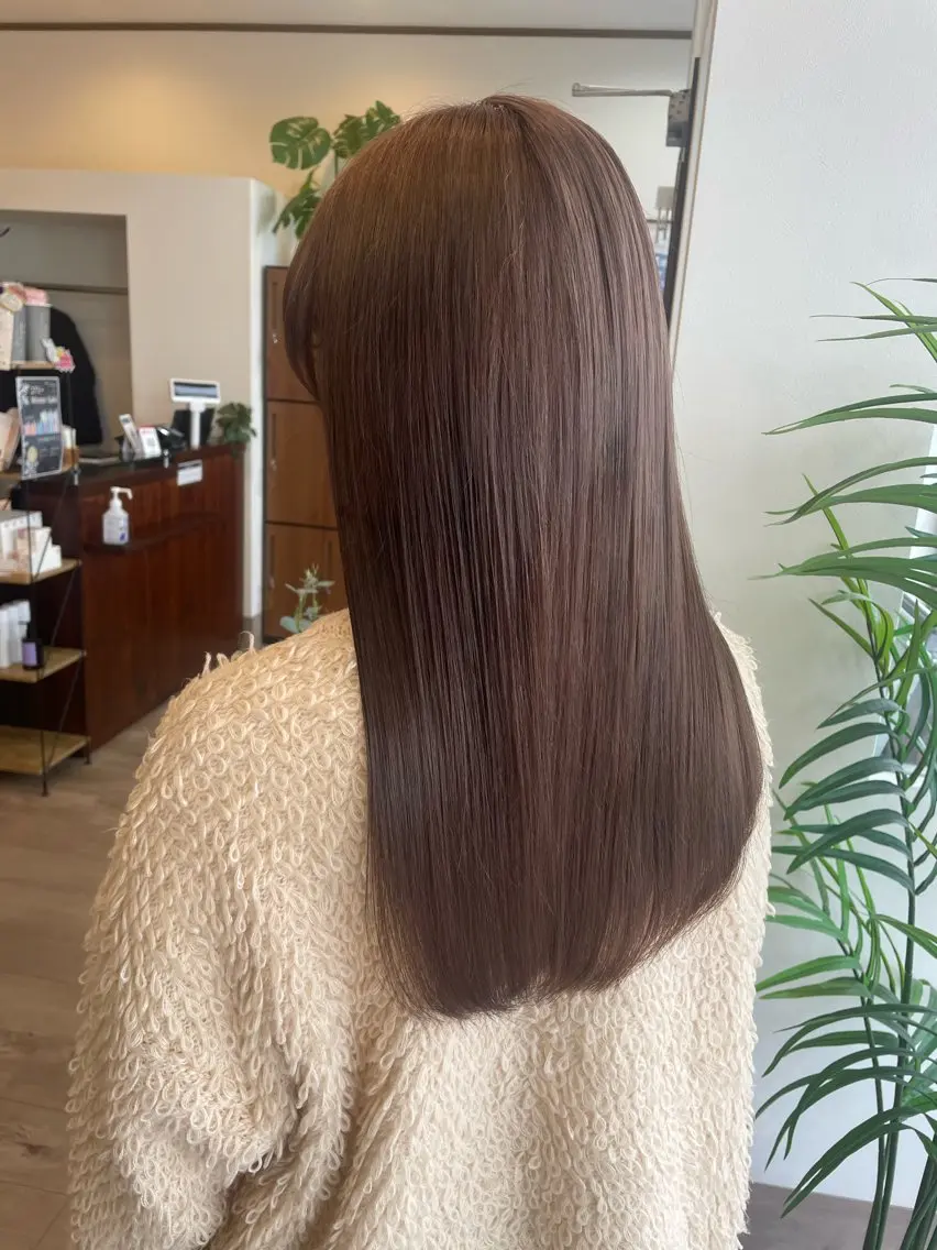 ロング カラー カット アトレル Ihoのヘアスタイル