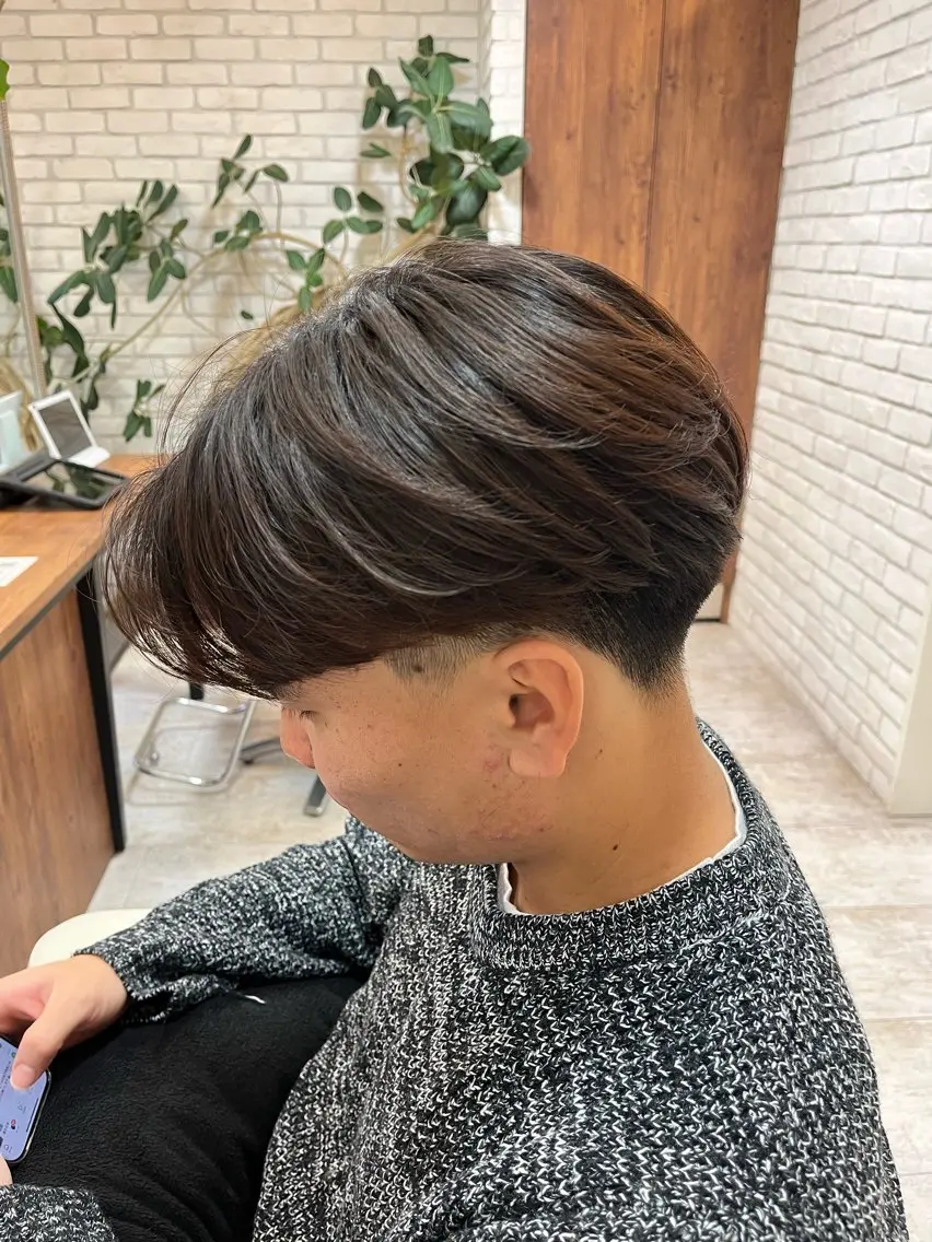 ショート カラー パーマ メンズ カット トリートメント コンテスト入賞歴有✨ /HINA🪼のヘアスタイル