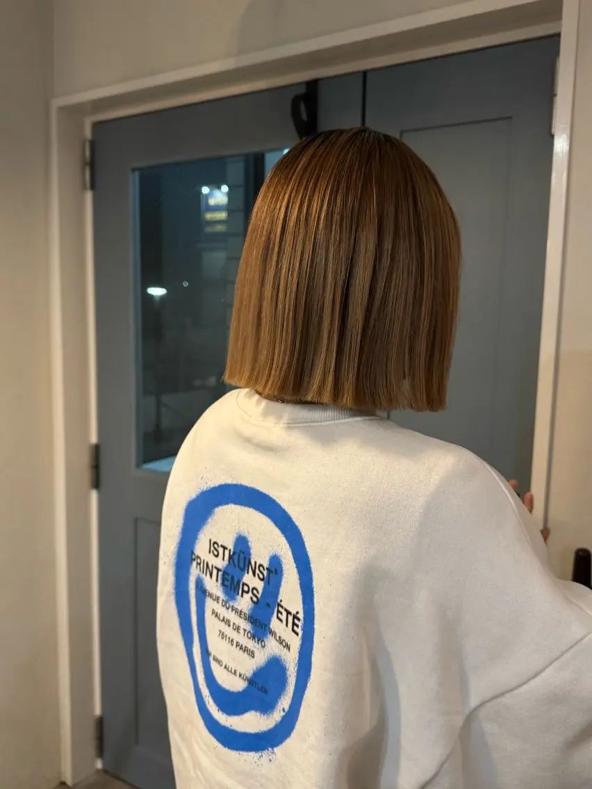 ミディアム 檜木 奈央のヘアスタイル