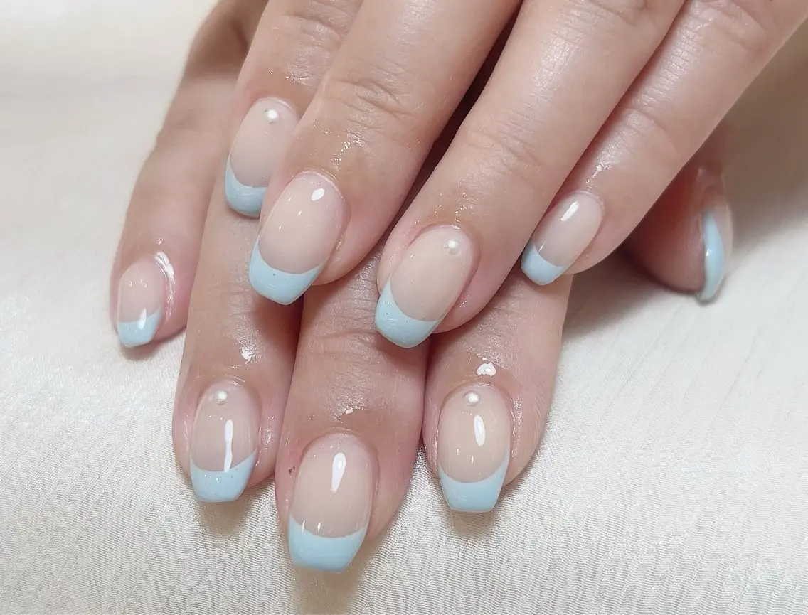 ネイル ハンドネイル MoonNail ユリ🌸のネイルデザイン