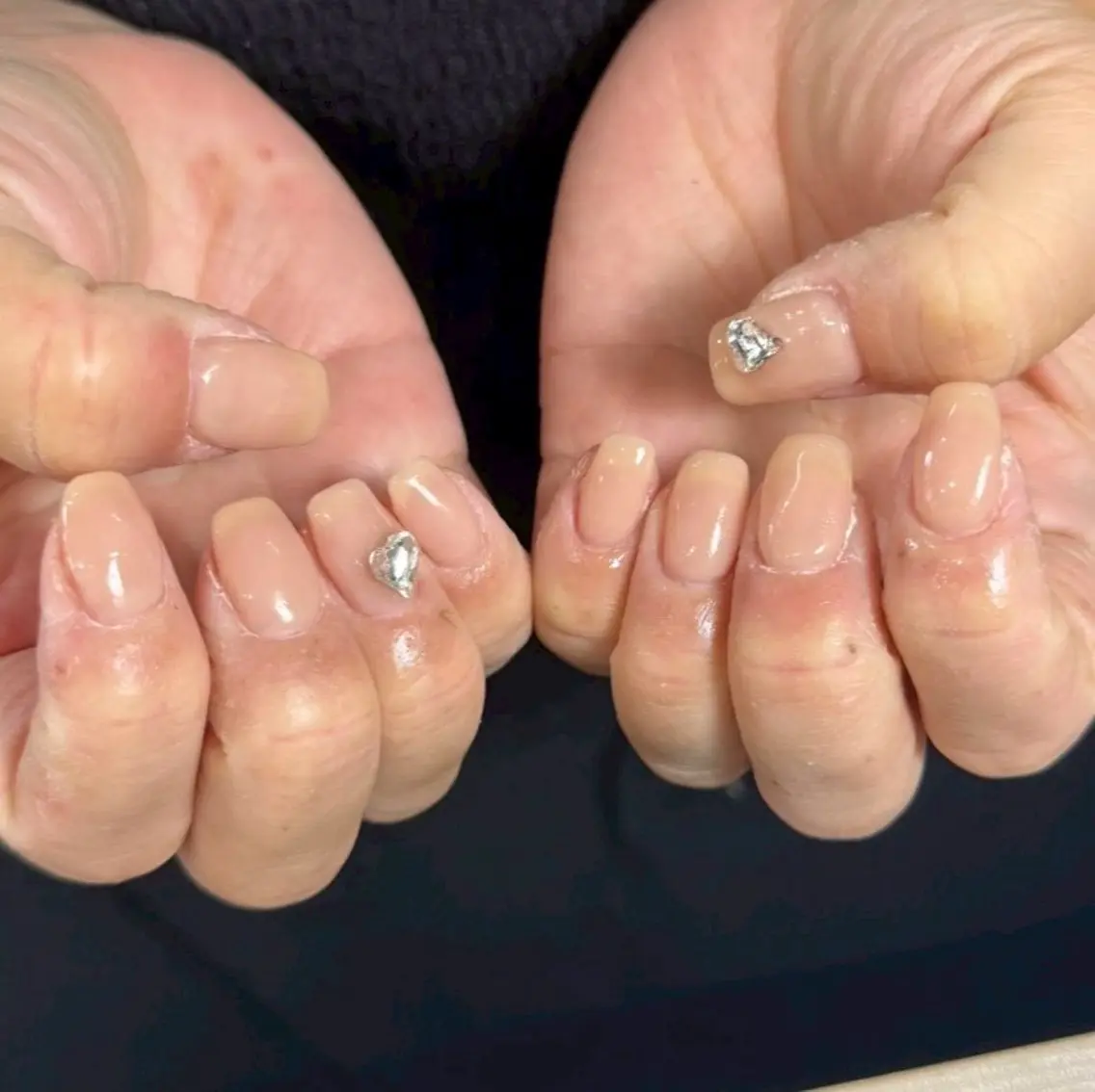 ネイル フットネイル ワンカラーネイル LAVISH manaのネイルデザイン