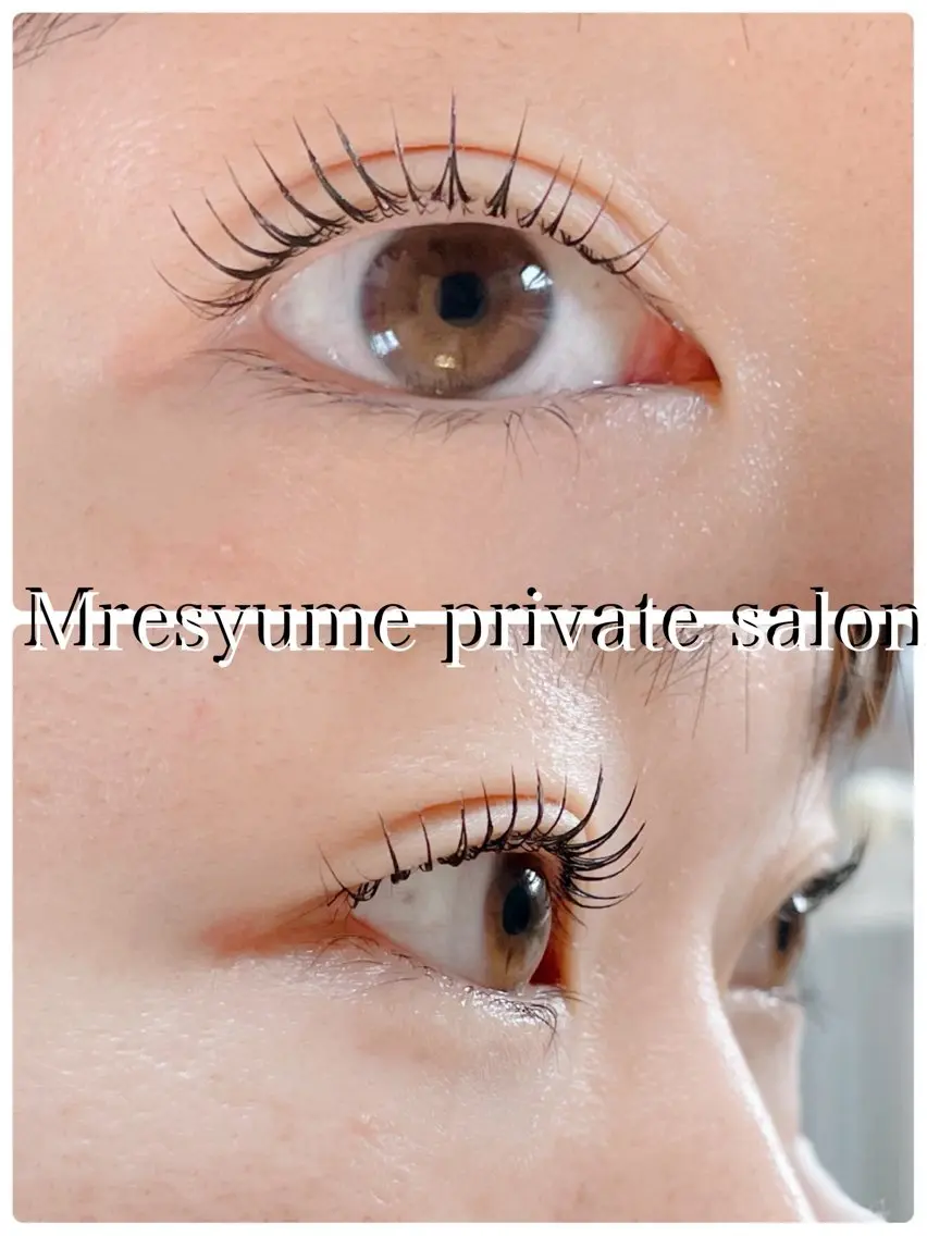 マツエク・マツパ マツパ Mresyume MAYUのマツエク・マツパデザイン