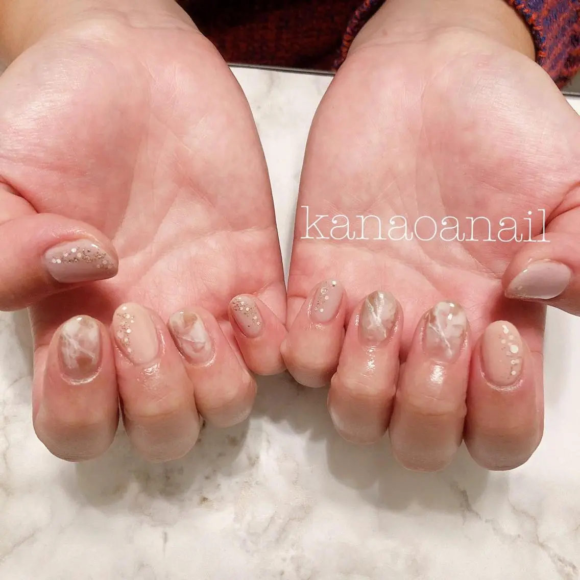 ネイル 地爪育成💅 kanaoanailのネイルデザイン