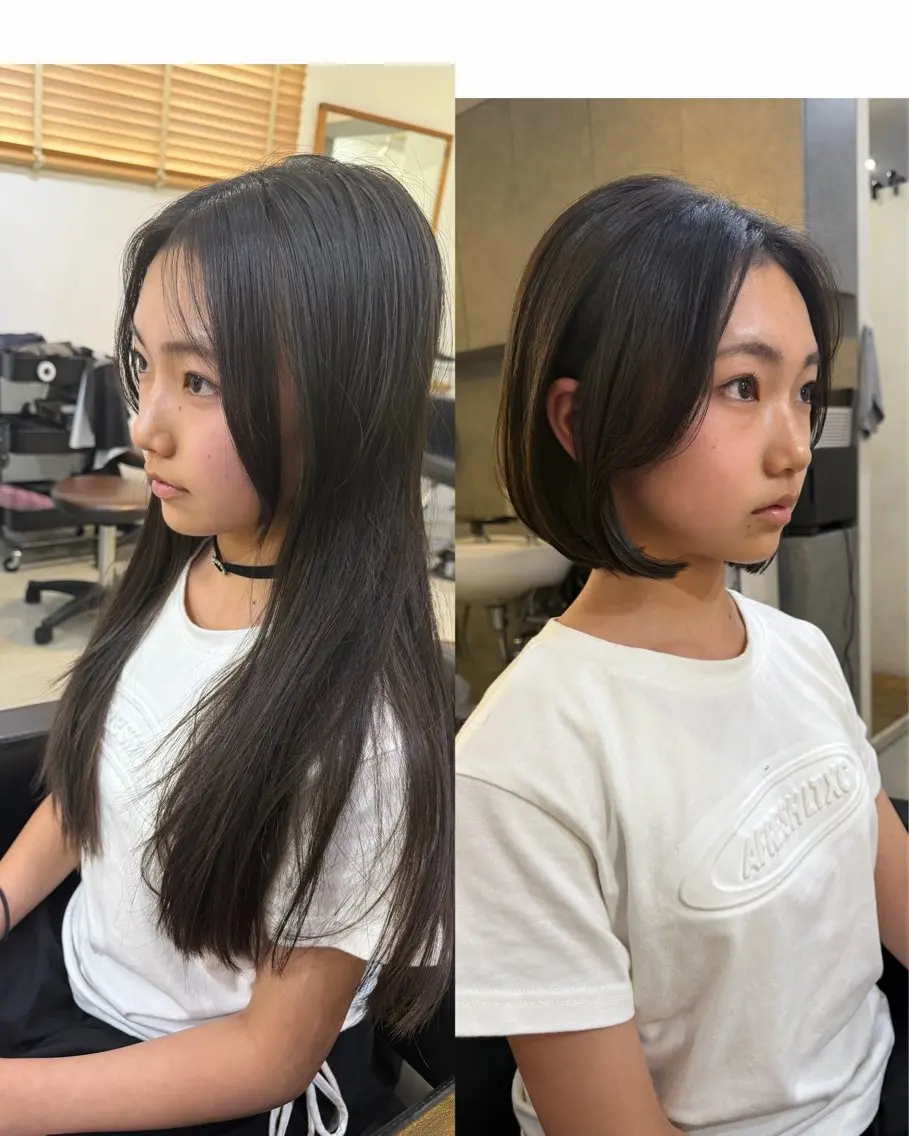 ショート カット ボブ人気No,1✨ TAME副店長のヘアスタイル