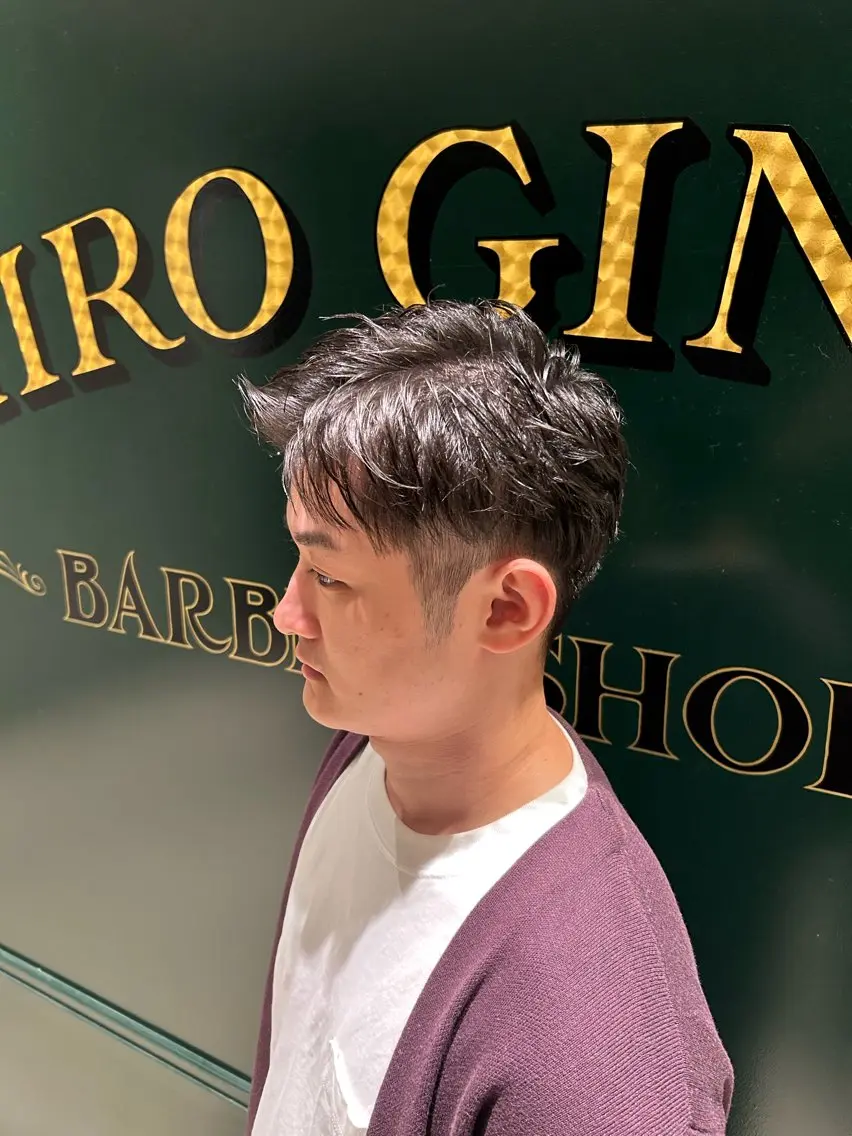 メンズ ヒロ銀座牛山 友晴のヘアスタイル