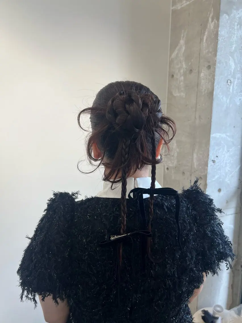 ヘアセット 【NEWI】韓国ヘア 🇰🇷Honokaのヘアスタイル
