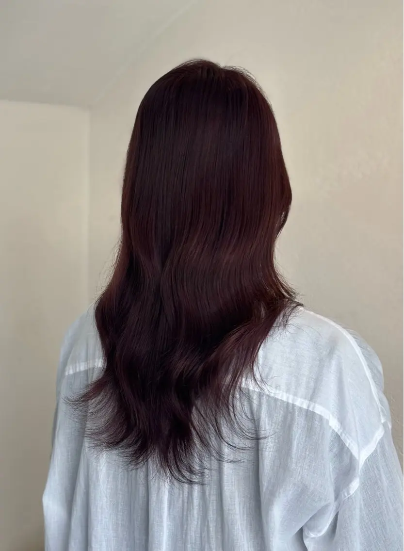 ロング カラー ACCOLE Yuzuのヘアスタイル