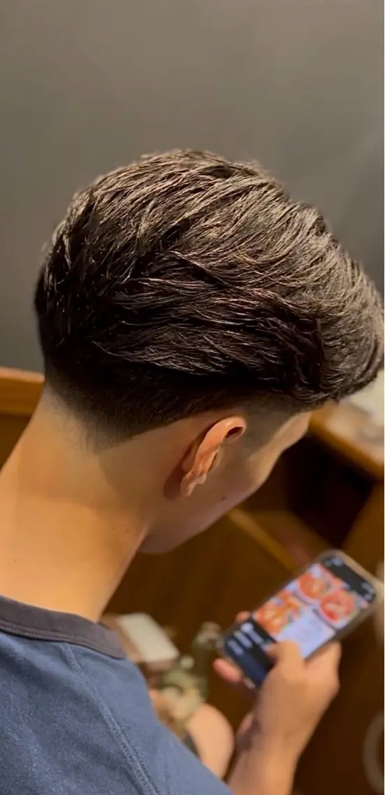 ショート メンズ 橋川 飛鷲のヘアスタイル