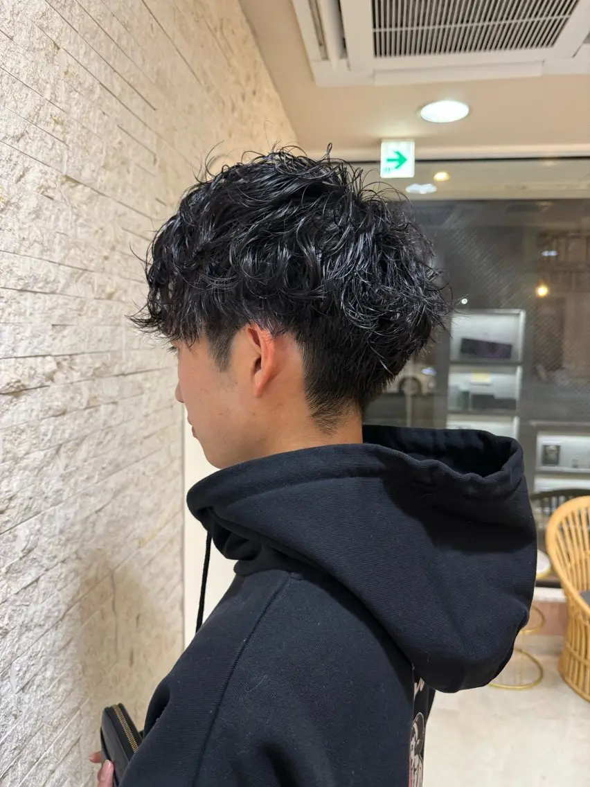 似合わせカット＋ケアパーマの写真