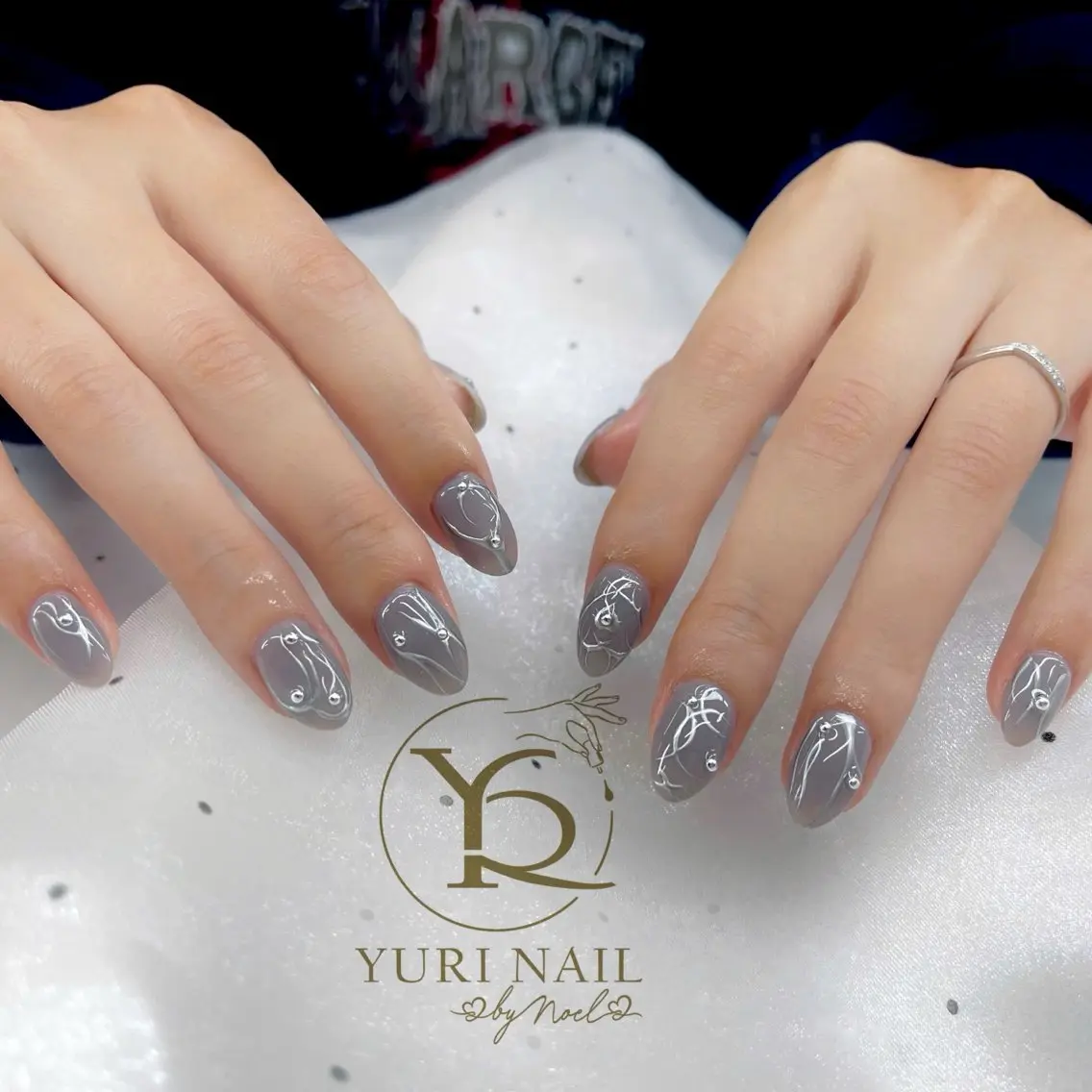 ネイル チークネイル フットネイル フレンチネイル グラデーション キラキラネイル ハンドネイル フットネイル ハンドケア YURI Nail Funabashiのネイルデザイン