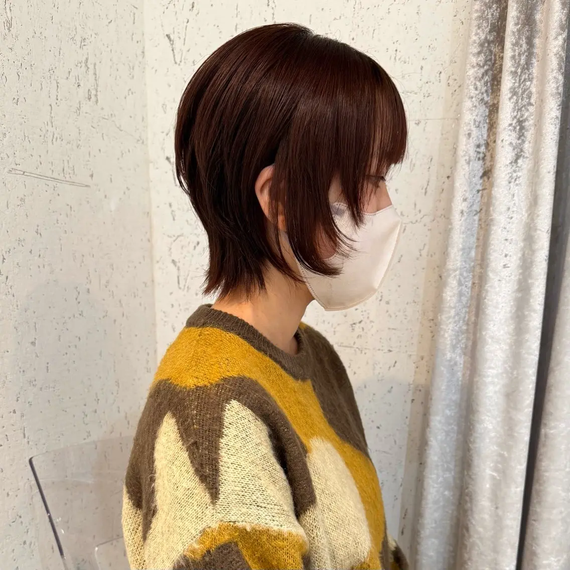 ミディアム カラー 似合わせカット カット ヘアカラー トリートメント mai / linoah˚✧のヘアスタイル