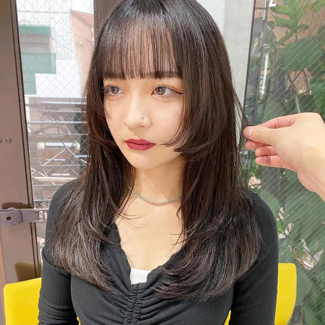 ロング カラー レイヤーカット ウルフカット TOMOYA/ ショート、レイヤーのヘアスタイル