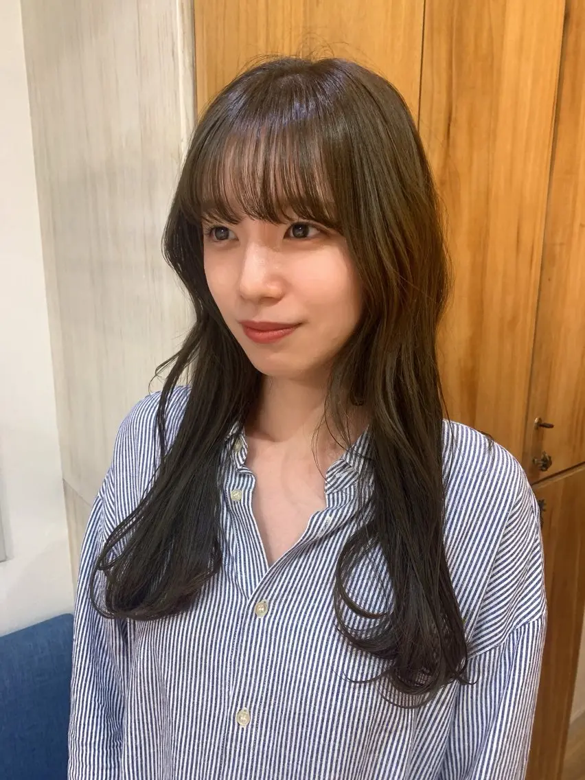 カラー オリーブカラー 髪質改善 CHIE艶カラー& 癒しヘッドスパ🌿のヘアスタイル