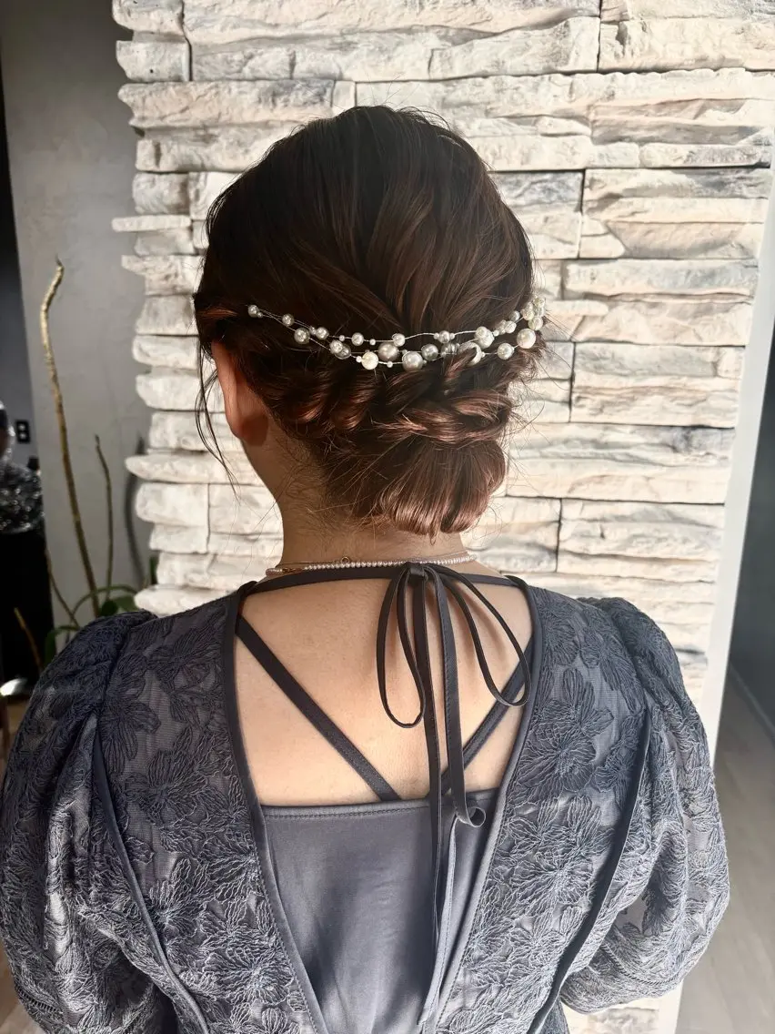 ミディアム ヘアアレンジ mimi 🌟のヘアスタイル