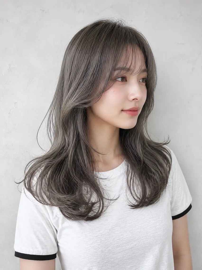 セミロング claire ema 💎酒井裕太郎のヘアスタイル