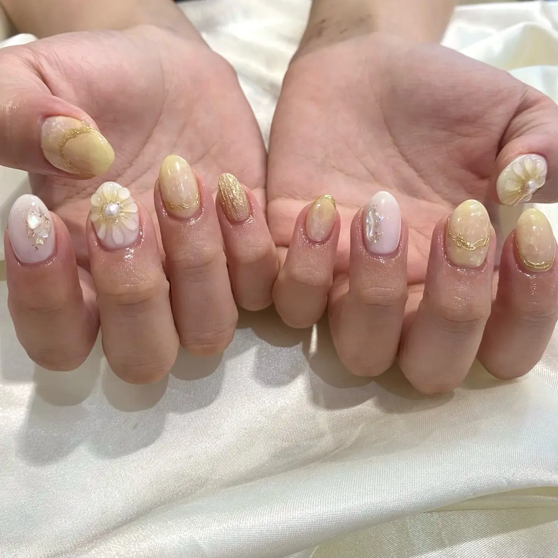 ネイル ハンドネイル 江原 楓果のネイルデザイン