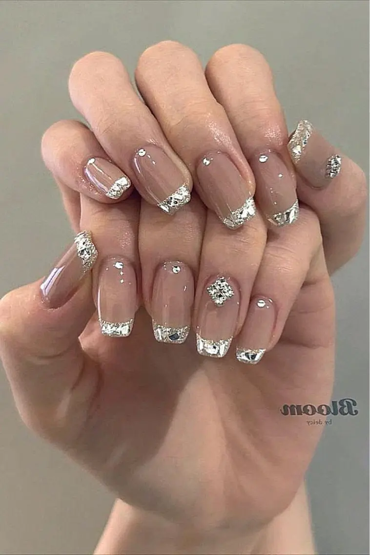 ネイル グラデーション ラメ(グリッター) マグネットネイル ミラーネイル ニュアンスネイル ハンドネイル Lumi de nailsのネイルデザイン