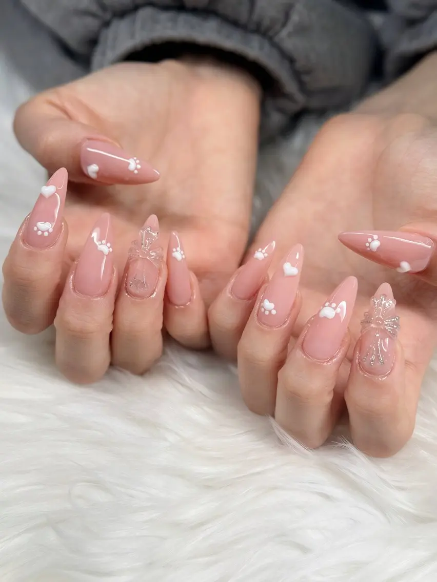 ネイル オーロラネイル チークネイル フットネイル フレンチネイル ジェルネイル ハンドネイル Havi Nailsのネイルデザイン