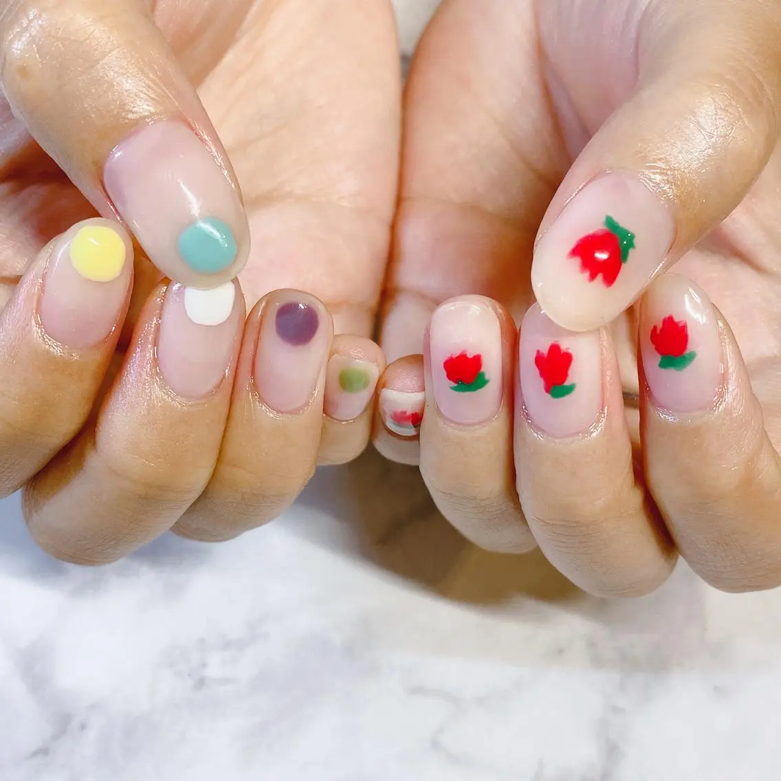 ネイル ハンドネイル ISHIHARA KANAのネイルデザイン