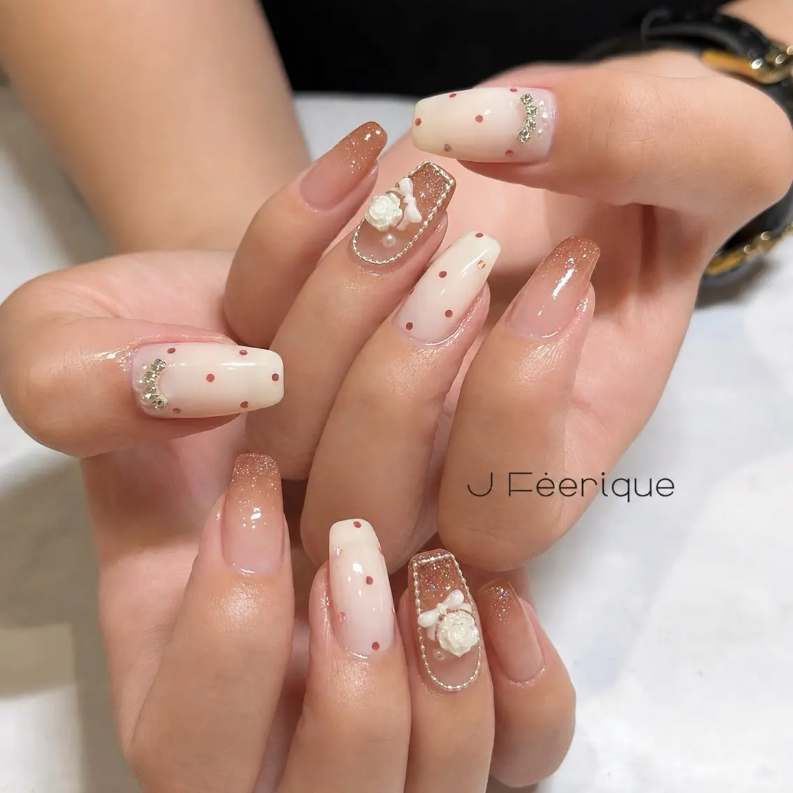 ネイル ワンホンネイル J Feerique ネイル/南森町のネイルデザイン