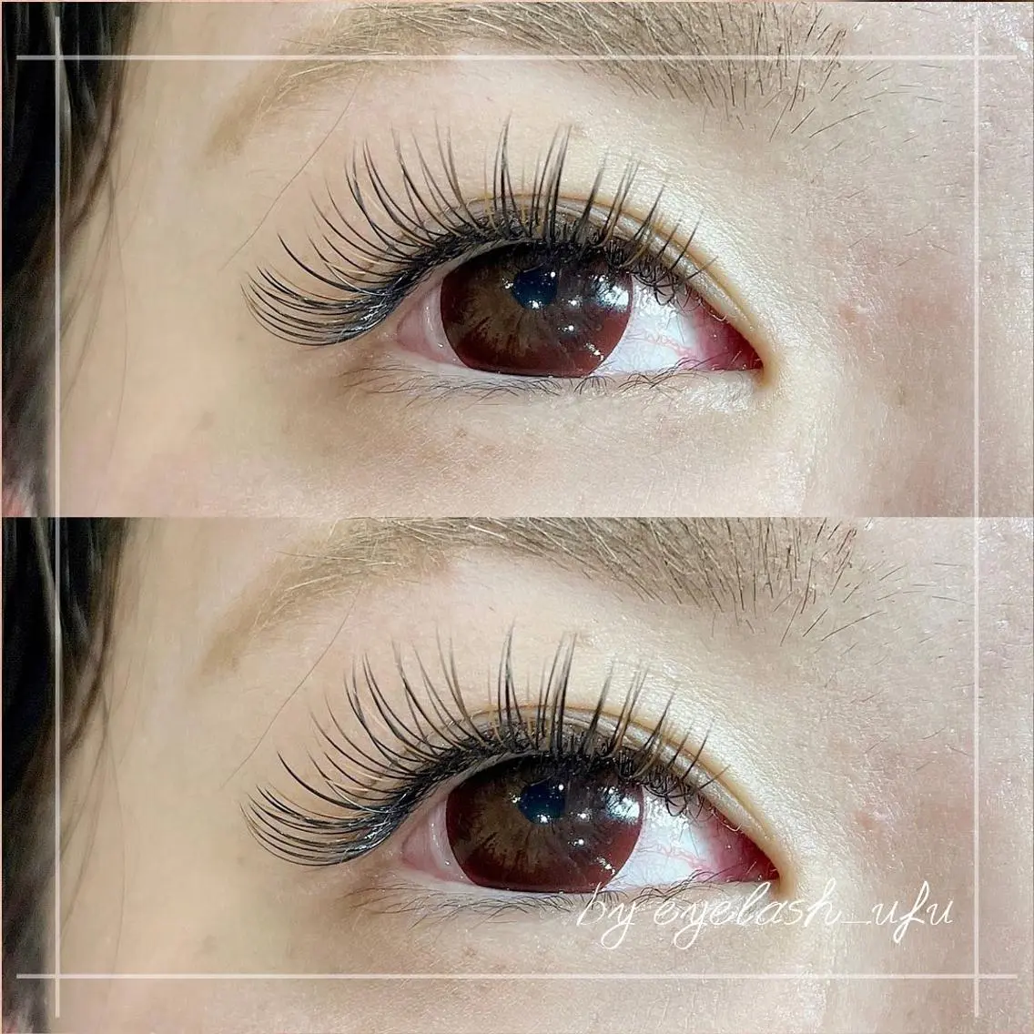 マツエク・マツパ カラーマツエク マツエク eyelash ufuのマツエク・マツパデザイン