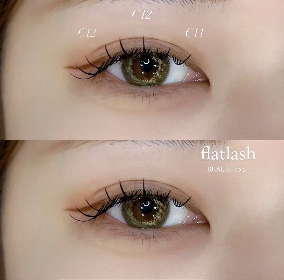 マツエク・マツパ マツエク prize iris ASUKAのマツエク・マツパデザイン
