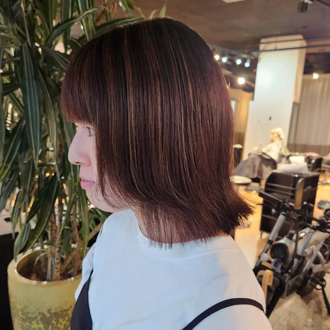 ロング カラー ハヤシ マユ ✂ 府中美容室のヘアスタイル