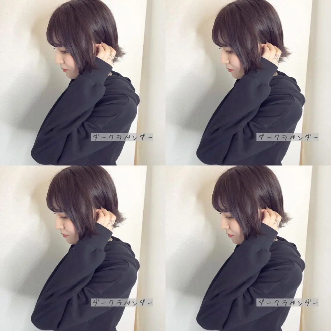 ミディアム カラー あさだ しゅうたろうのヘアスタイル