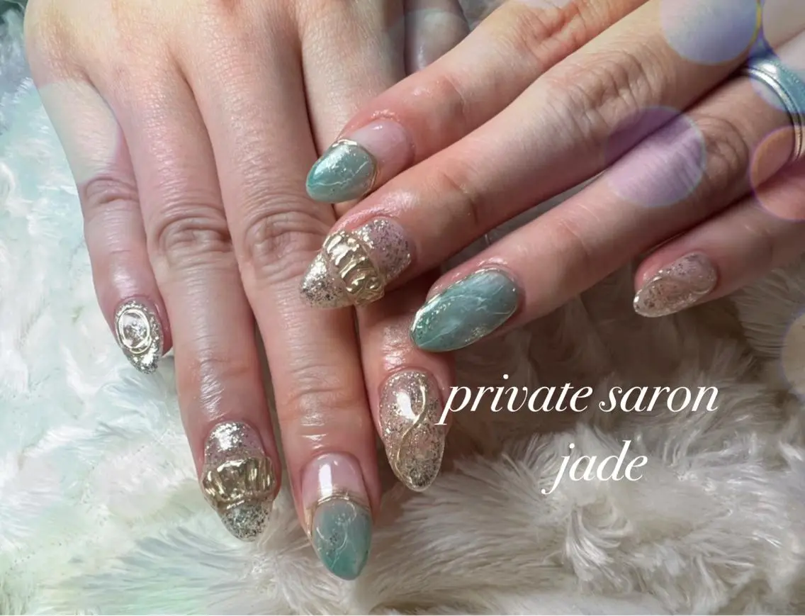 ネイル 💎JADE💎 安田沙也香のネイルデザイン