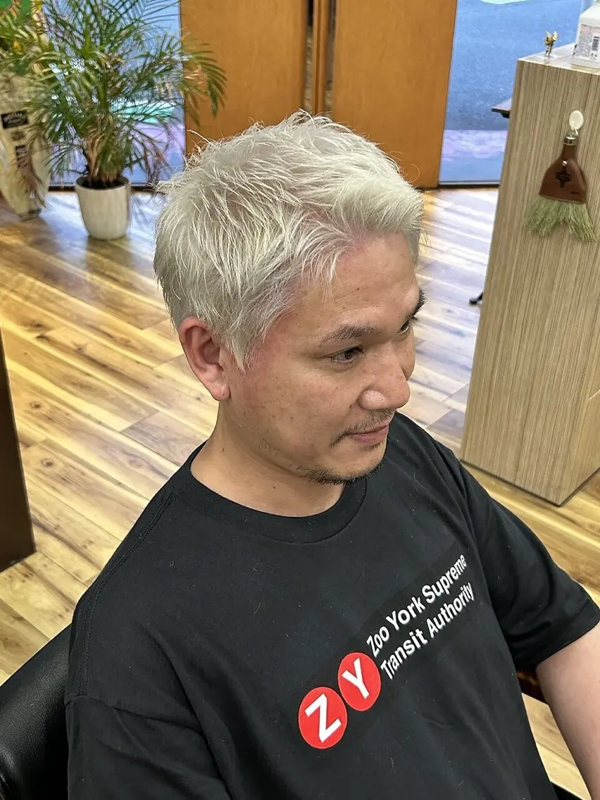 【残りわずか‼️】メンズカット✂️+カラー🌈の写真