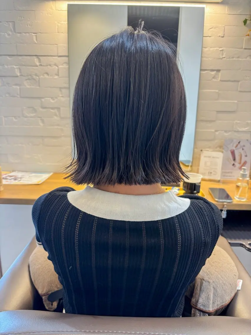 ミディアム 野澤 宏弥のヘアスタイル