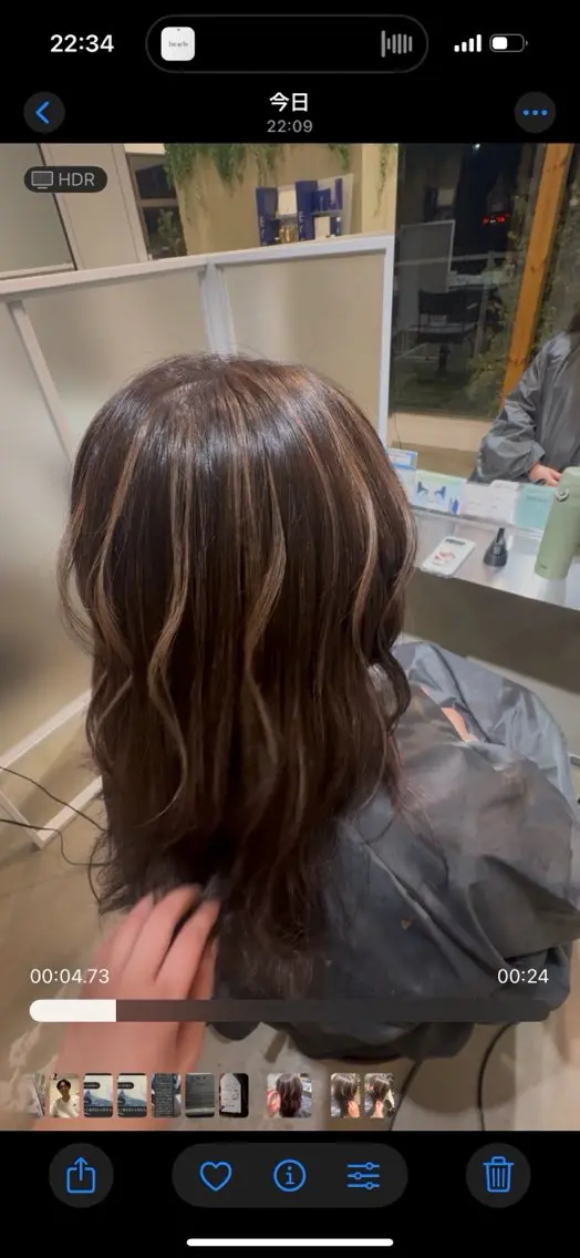 カラー ハイライトカラー 外国人風カラー め いのヘアスタイル