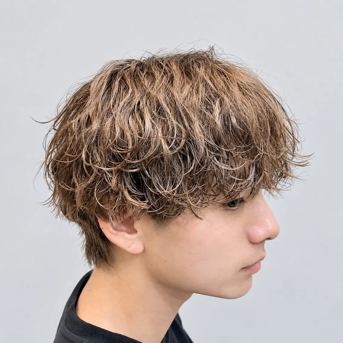 カラー パーマ メンズ カット パーマ ヘアセット yukiho❤️ GAUDI 池袋のヘアスタイル
