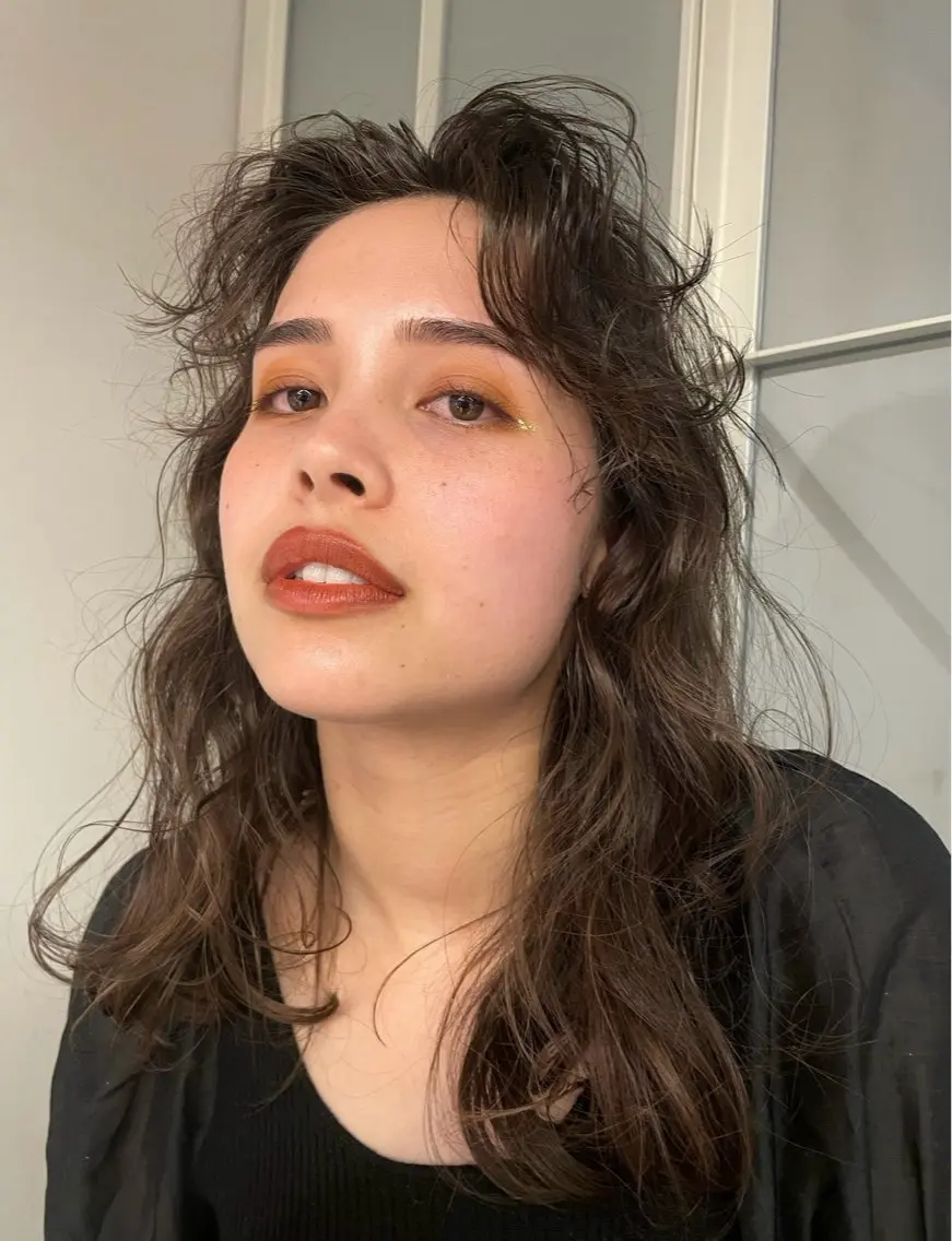 ロング パーマ 浅沼 ゆいのヘアスタイル